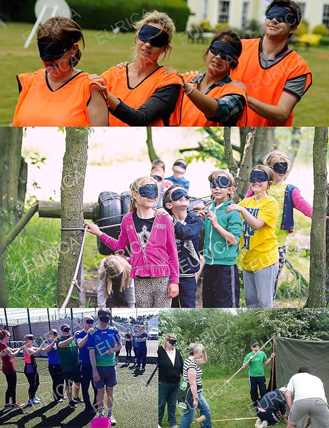 Eye Mask Sleep Masks Sleeping Mask Blindfold Eye Cover Team Building Games Party - Image 6