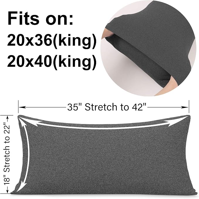 2-Pack Stretch Pillow Cases - Image 3