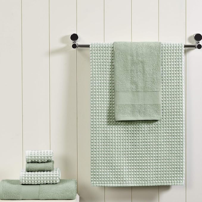 Modern Threads 6 Piece Cotton Bath Towel Set – Ultra Soft 600 GSM Towels – - Image 2