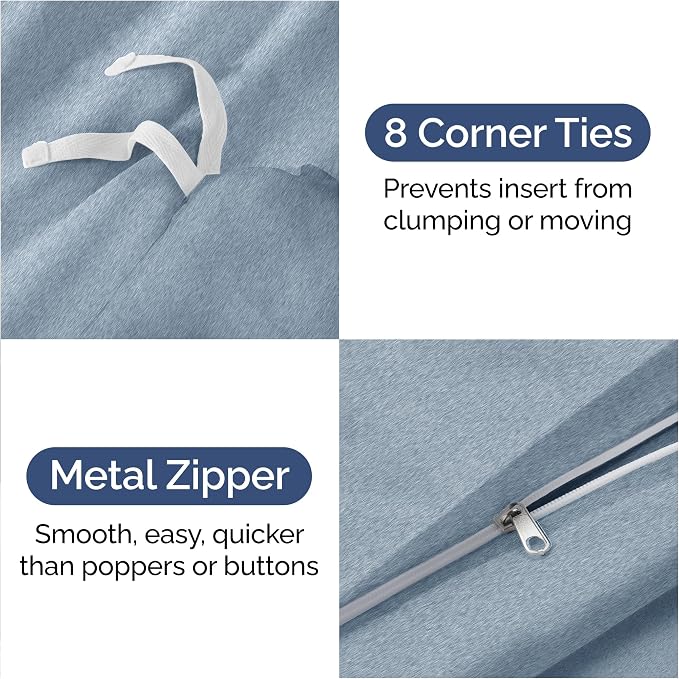 Duvet Cover Queen Size Set - Image 4