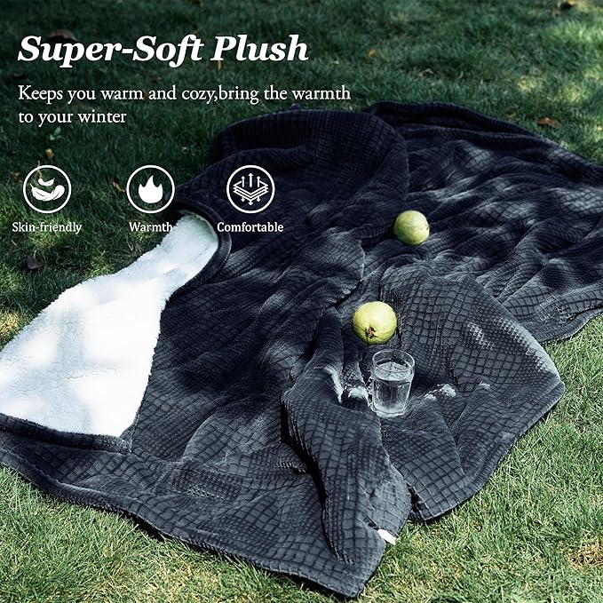 Texciting Heated Blanket Electric Blanket Throw 50''X60''-Heating Blanket - Image 5