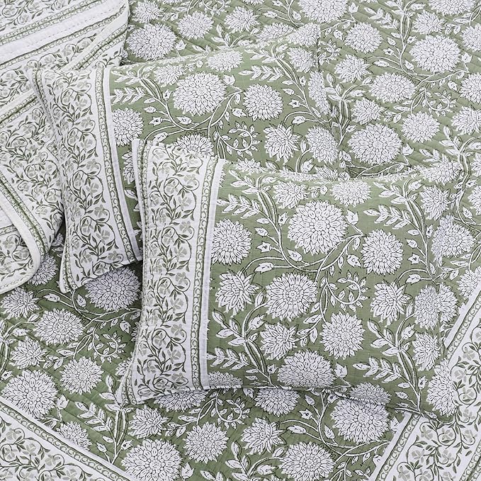 Levtex Home Adare Sage Reversible King/Cal King Quilt Set - Image 6