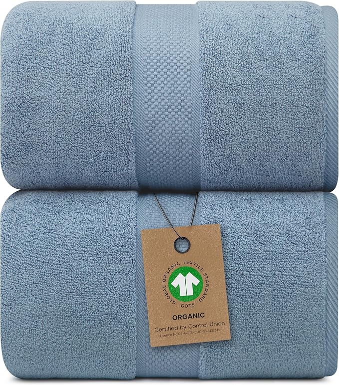 Alusa Home 100% Organic Luxury Bath Sheets by AlusaHome