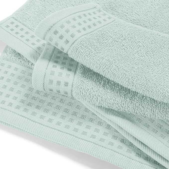 GLAMBURG Ultra Soft 4 Pack Oversized Bath Towel Set 27x54 inches, 100% Cotton - Image 2