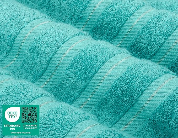 American Soft Linen Premium 3 Piece Towel Set, 1 Bath Towel 1 Hand Towel 1 - Image 3