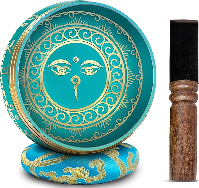 Tibetan Singing Bowl Set by HimalayanBazaar
