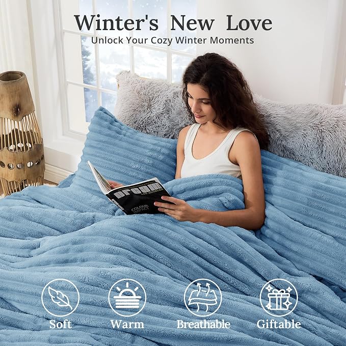 Sasttie Twin/Twin-XL Comforter Set 2 Pieces - Image 2