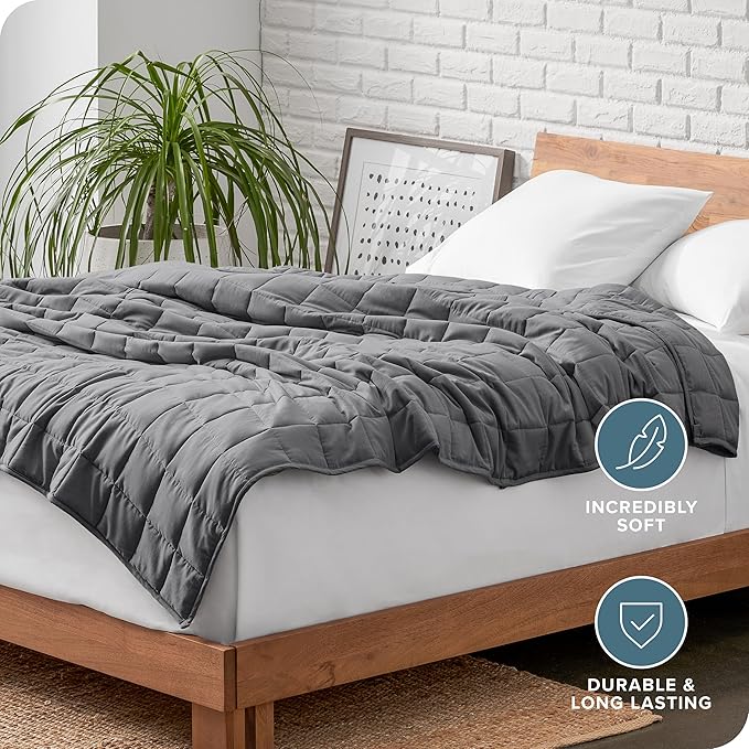 Bare Home Weighted Blanket Queen Size 20lb - Image 5