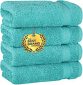 Cotton Paradise Hand Towels for Bathroom, 100% Cotton Turkish 4 Piece Hand by UNITEDHOMETEXTILE