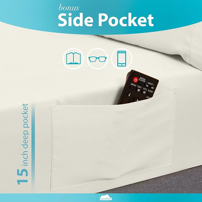 DREAMCARE Queen Sheet Set - Image 3