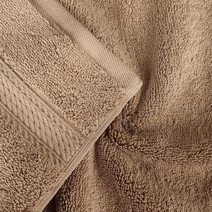 Superior Egyptian Cotton Pile 8 Piece Towel Set, Includes 2 Bath, 2 Hand - Image 5