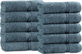Superior Egyptian Cotton 10-Piece Face Towel Set, Small Towels by SUPERIOR