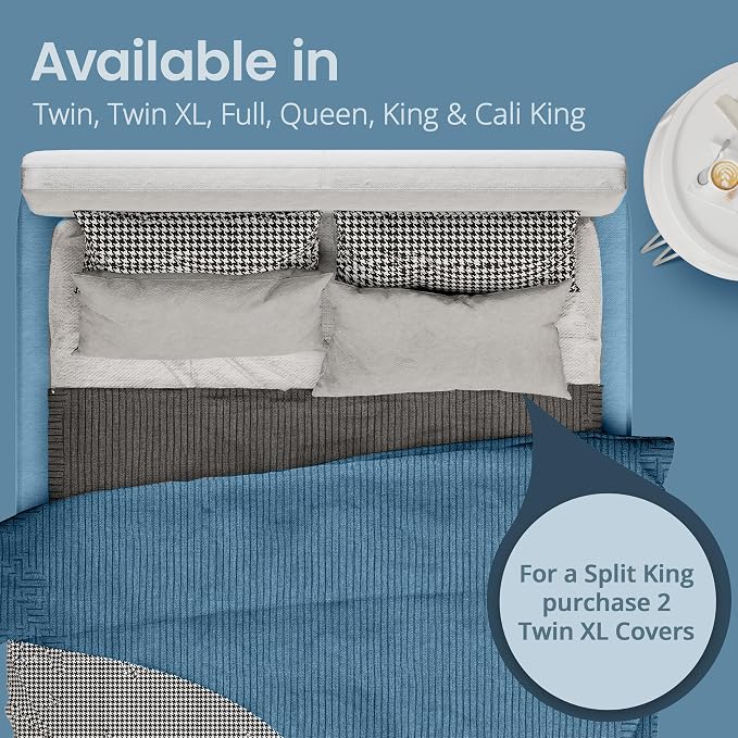 SafeRest Waterproof King Size Mattress Protector - Image 9