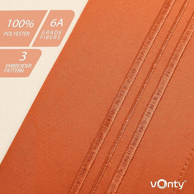 Vonty 2 Pack Standard Pillow Cases - Image 7