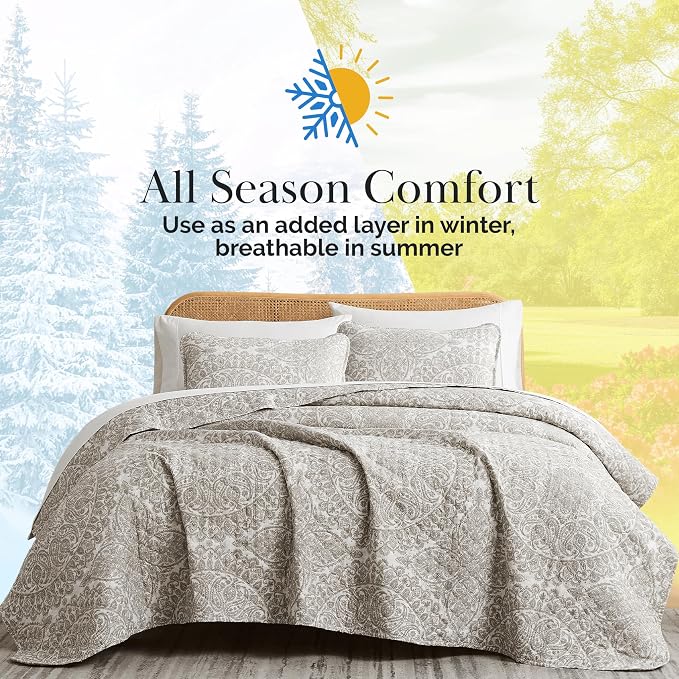 Southshore Fine Living, Inc. Quilt Comforter, Twin XL Dorm Bedding Set - Image 9