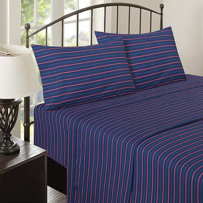 RUVANTI 100% Cotton Sheets – California King Percale Bedding, Cooling & - Image 9