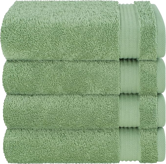 Cotton Paradise Hand Towels for Bathroom, 100% Cotton Turkish 4 Piece Hand - Image 5