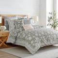 Levtex Home Adare Sage Reversible Queen Duvet Cover Set by LevtexHome