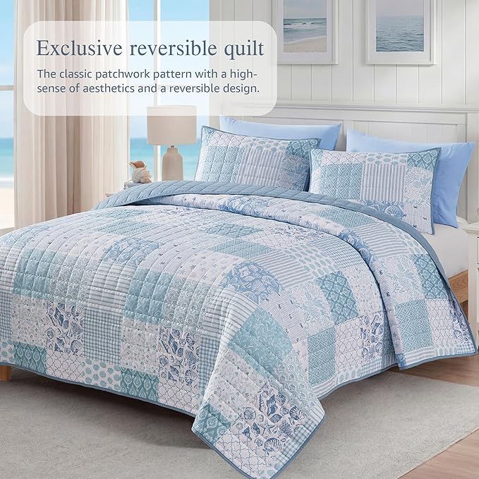 CASAAGUSTO Queen Quilt Set - Image 2