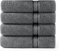 COTTON CRAFT - 4 Pack -Ultra Soft Oversized Extra Large Bath Towels 30x54 by COTTONCRAFT