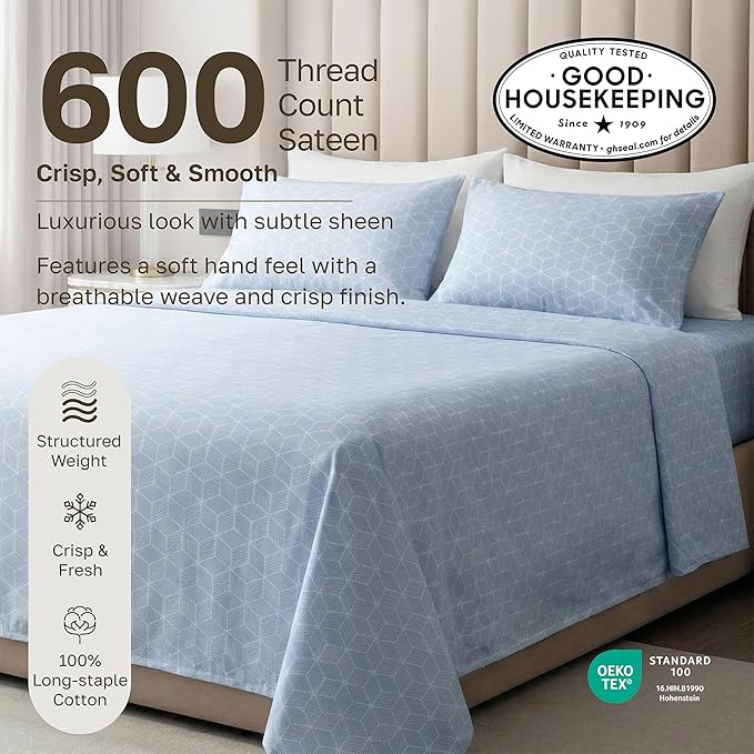 California Design Den Queen Size Sheet Set - Image 3