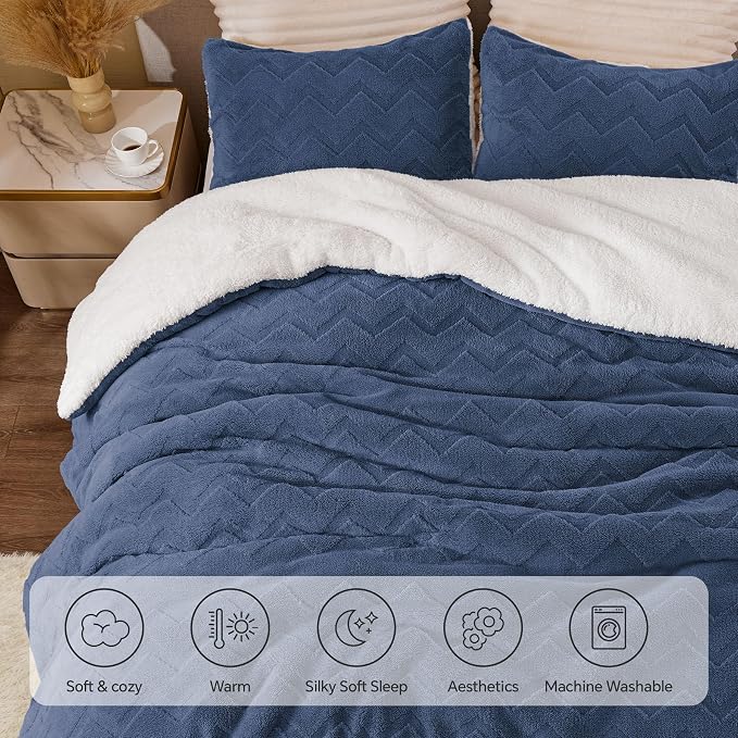 BEDELITE Fluffy Twin Comforter Set - Image 6