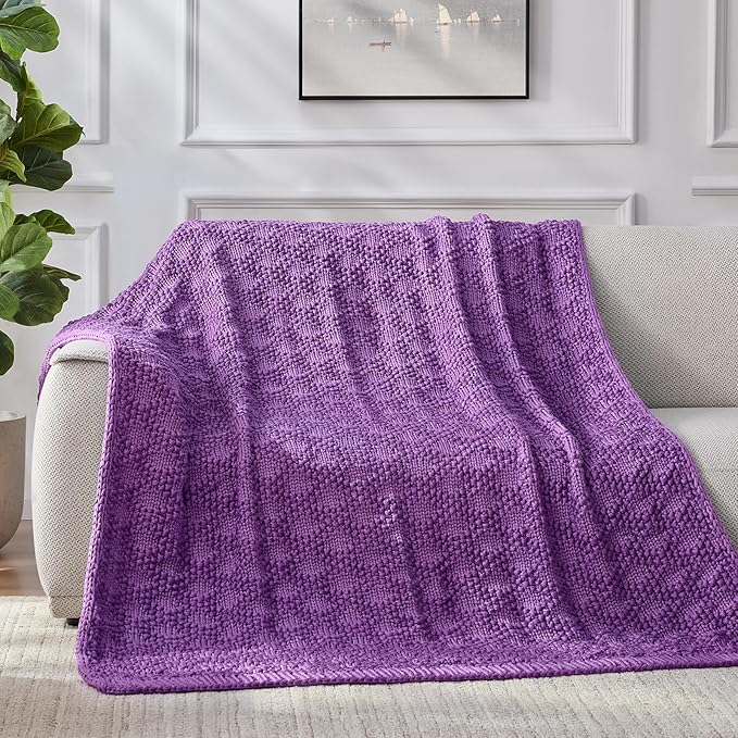 Anysay Knitted Weighted Blanket - Image 6