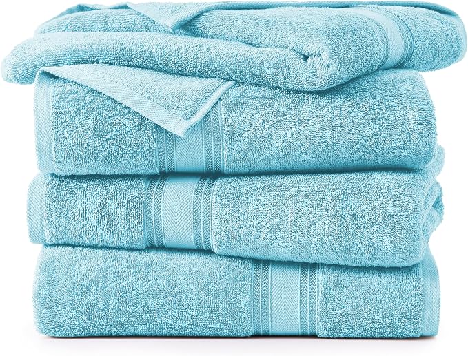 LANE LINEN Extra Large Bath Towels - Image 2