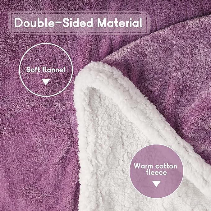 Heated Blanket Electric Blanket Full Size 72''x84'' - Image 3