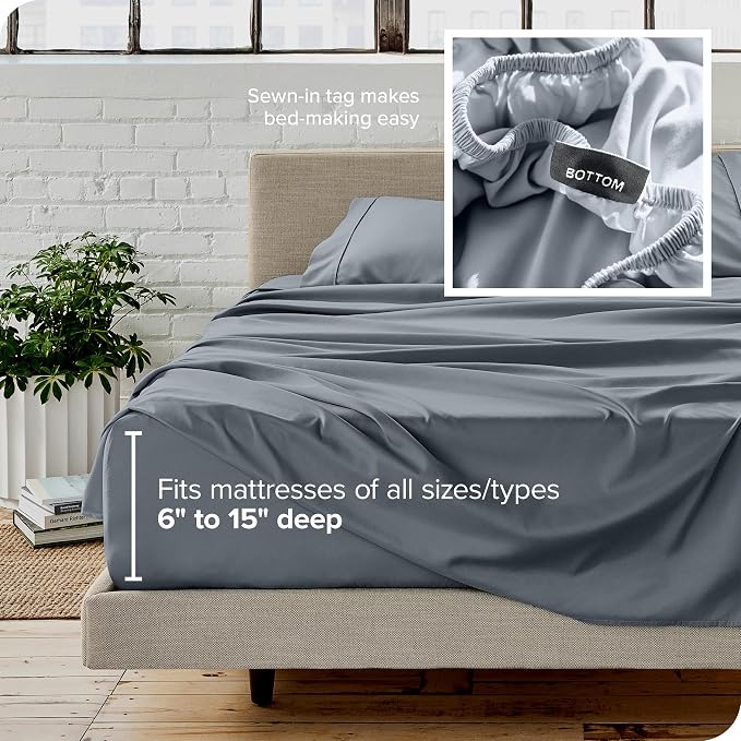 Bare Home Queen Sheet Set - Image 5