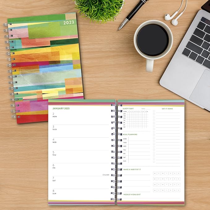Goal Getter 2023 Weekly and Monthly Planner, 16-Month Lifestyle Planner: - Image 6