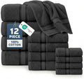 LANE LINEN 12 Piece Premium Towels by LaneLinen