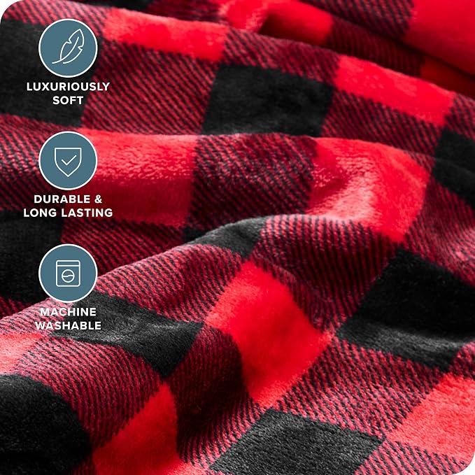 Bare Home Fleece Blanket - Image 3