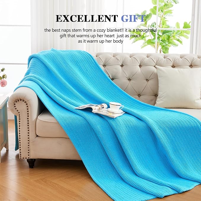 L'AGRATY Knitted Weighted Blanket - Image 3