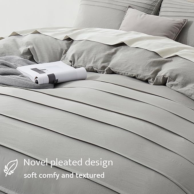 Oli Anderson Light Grey Duvet Cover Size - Image 3