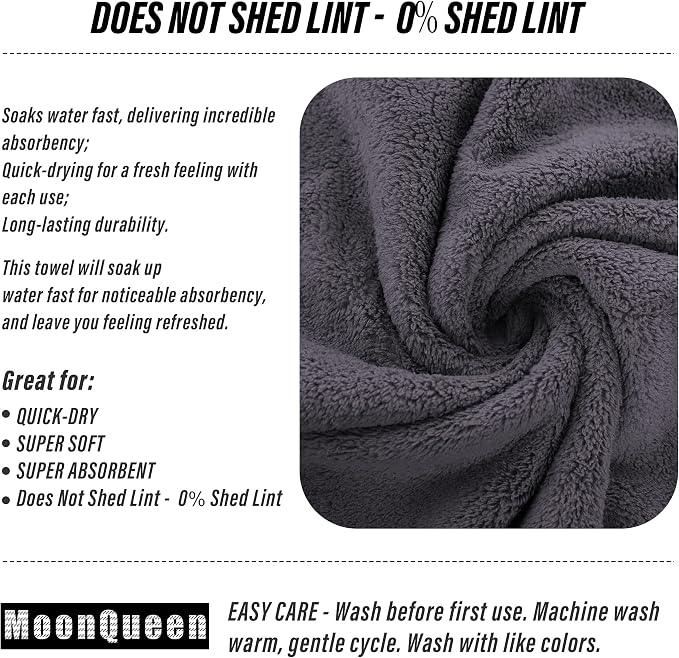 MOONQUEEN 18 Pack Premium Hand Towels - Image 4