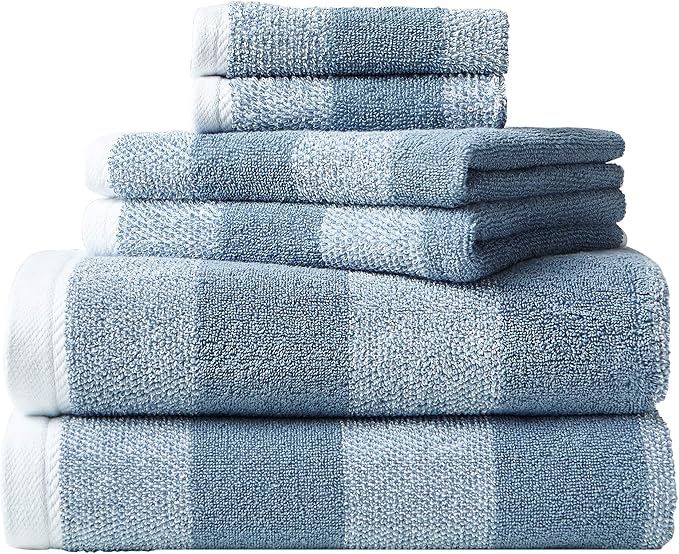 Nautica - Bath Towel Set, Cotton Bath, Hand & Washcloths, Absorbent & Quick-Dry - Image 2