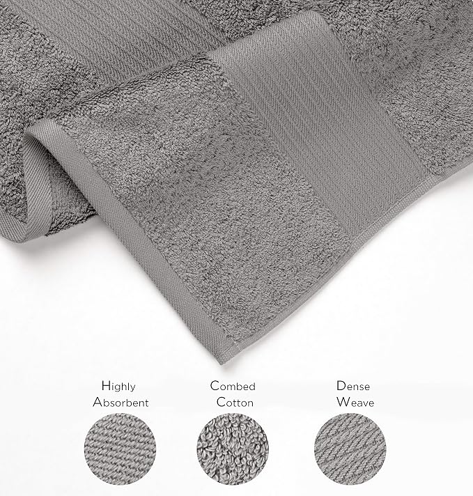 Luxury Oversized Bath Towels | 650 GSM, Soft & Highly Absorbent | Quick Dry - Image 3