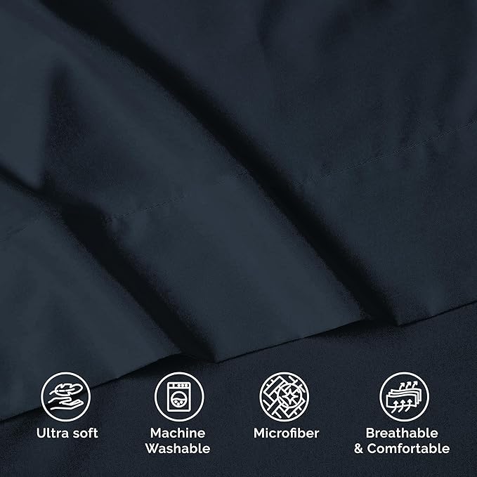 Luxury Flat Sheet on Amazon Elegant Comfort Wrinkle-Free 1500 Premier Hotel - Image 8