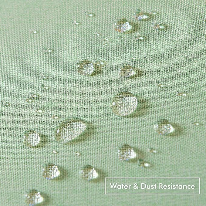 MIULEE Pack of 2 Decorative Outdoor Solid Waterproof Throw Pillow Covers Spring - Image 4