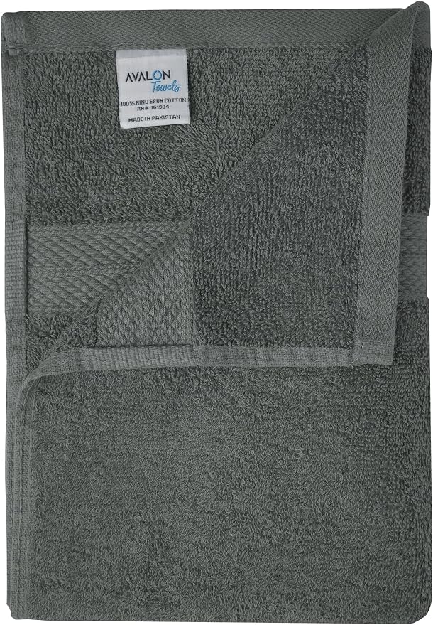 Avalon Towels Bath Towels for Bathroom 100% Cotton Grey Bathroom Towels Pack of - Image 6