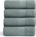 Springtree Home 100% Cotton Bath Towel Set of 4 | Super Soft & Absorbent by SpringtreeHome