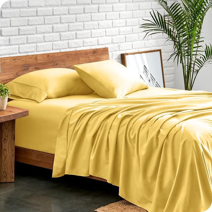 Bare Home Split Head Flex King Sheet Set - Image 3