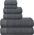 Ultra Soft 6 Pack Cotton Towel Set, Contains 2 Bath Towels 28x55 inch, 2 Hand by Unknown