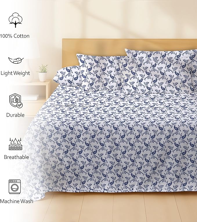 RUVANTI 4 Pcs Cotton Sheets - Image 2