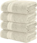 Modern Threads 4-Pack SpunLoft Bath Sheet Sand 35x66 by ModernThreads