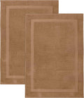 Bumble Towels Bliss Luxury 2 Pack Banded Bath Mats by BumbleTowels