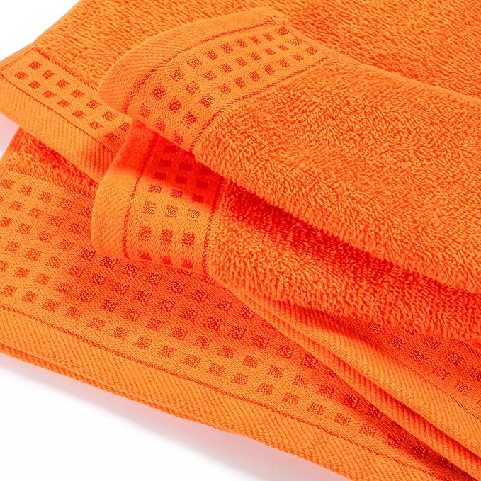 GLAMBURG Ultra Soft 3 Pack Cotton Towel Set, Contains a Bath Towel 28x55 inch - Image 2