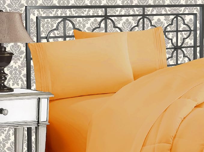 Elegant Comfort Luxurious 1500 Premium Hotel Quality Microfiber Three Line - Image 2