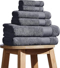 BIOWEAVES 100% Organic Cotton 700 GSM Plush 6-Piece Towel Set GOTS Certified by BIOWEAVES